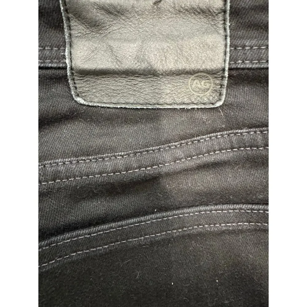 AG Adriano Goldschmied Men's Size 36x34 Black Tellis Modern Slim Jeans